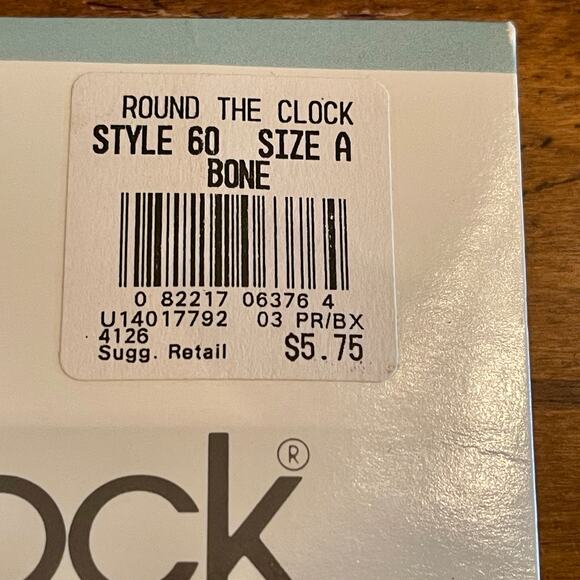Round the Clock Control Top Pantyhose Size Small Color:  Bone 15.0=C-15 - Picture 14 of 14